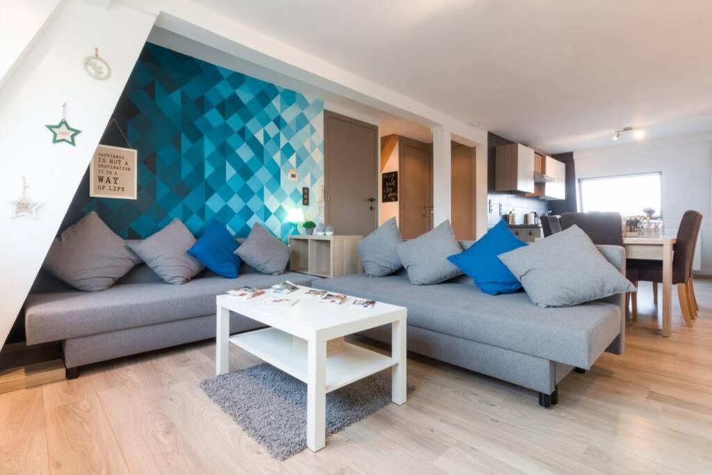 Апартаменти Duplex Appertement Met Zicht Damse Vaart @ Brugge Екстер'єр фото